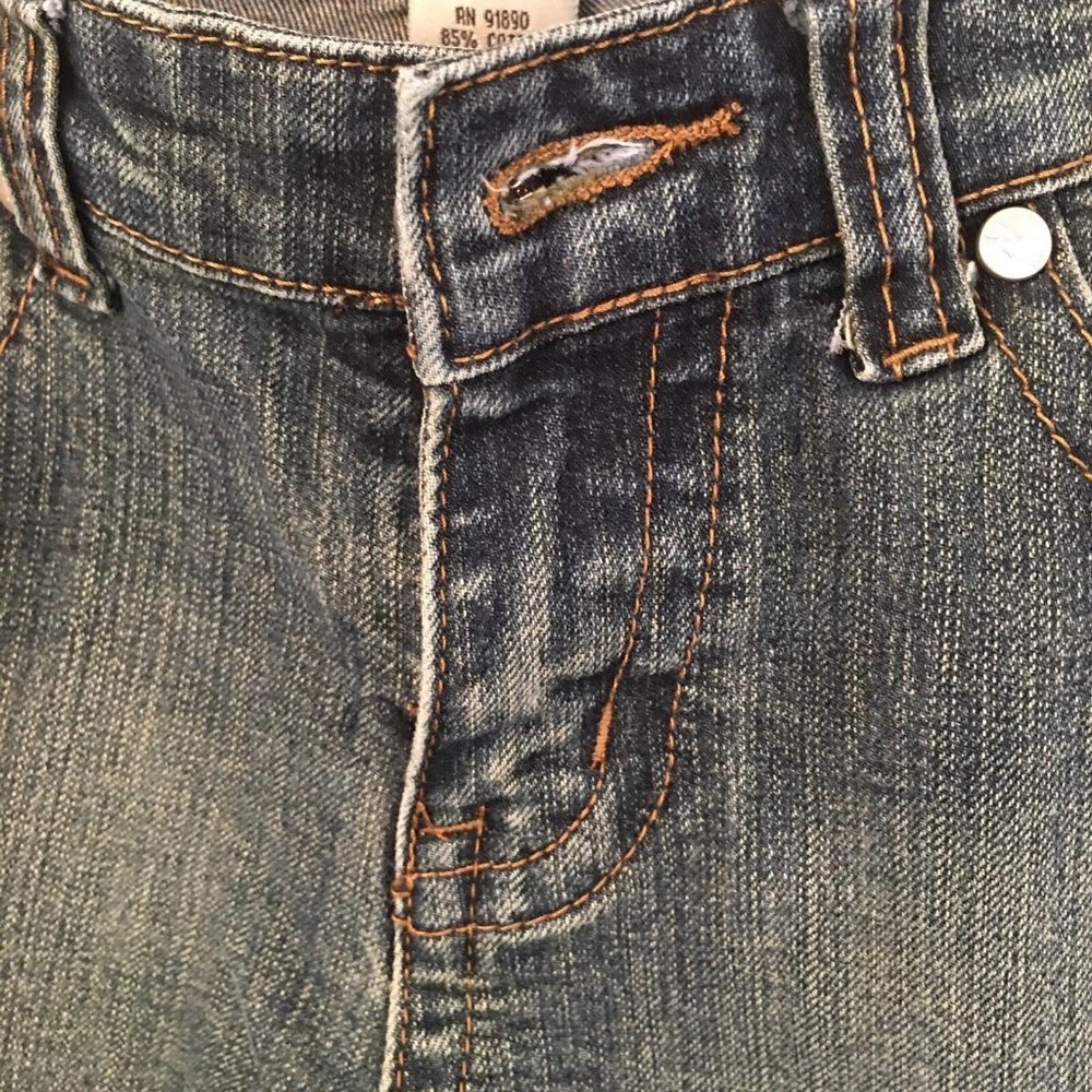 True People Denim Jeans Pants Size 3 Juniors Embroidered Low Rise Womens - Picture 12 of 12